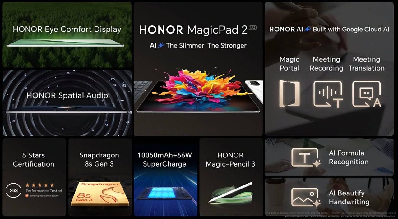 HONOR MagicBook Art 14 及 Magic Pad 2，价格优势，体验致薄